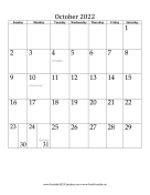 printable 2022 calendars